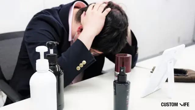 リデンシルをやめたときの反動に悩む男性
