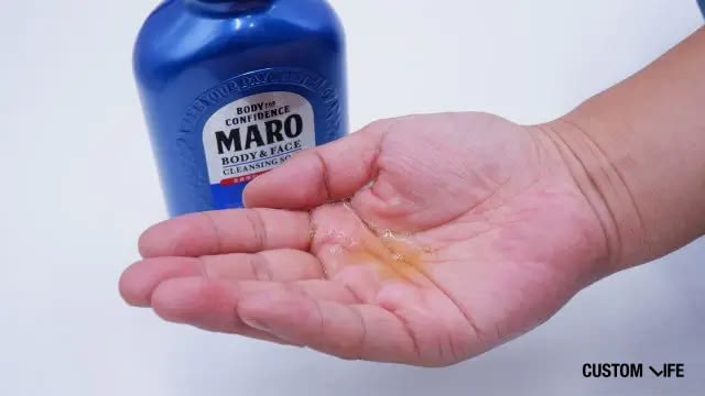 マーロ　全身用 クールクレンジングソープの中身
