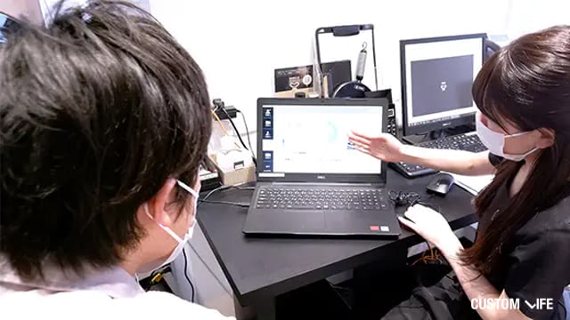 カウンセリングの様子