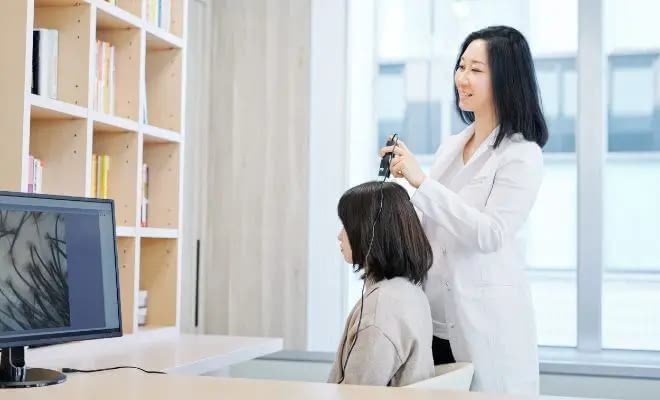 クレアージュの撮影画面