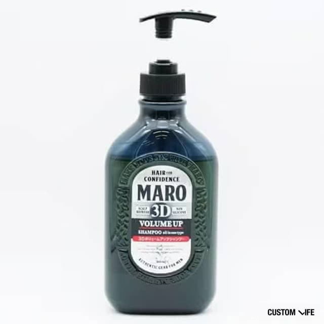 MARO 3D ボリュームアップシャンプーEXのパッケージ