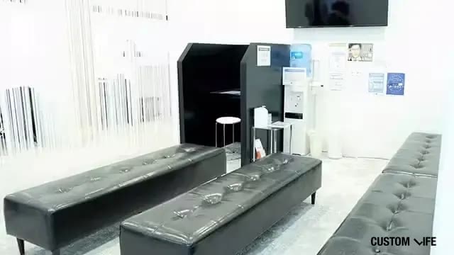 メンズリゼ銀座院の待合室
