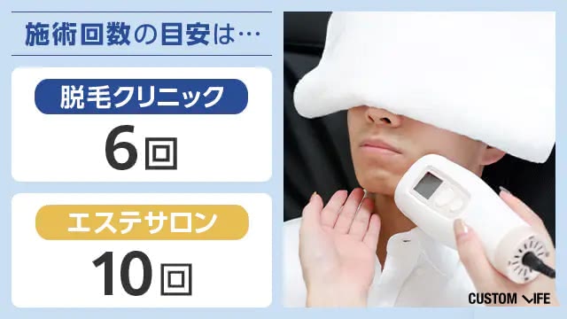 名古屋の医療脱毛をするなら6回で美容脱毛は10回の脱毛で自己処理を減らすことを実感