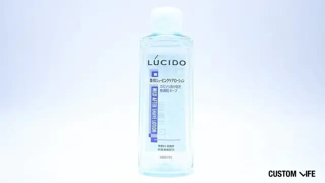 髭剃りケアアイテム①ルシード薬用スキンケアローション