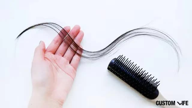 抜け毛の目安・150本