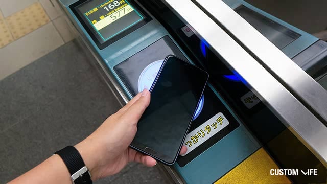 地下鉄の改札