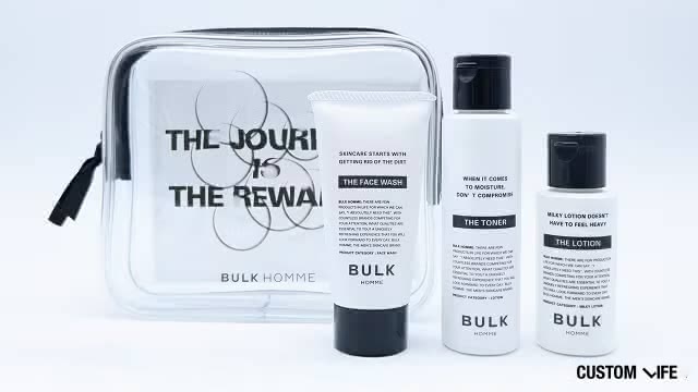 BULKHOMME TRAVEL SET FOR FACE CARE