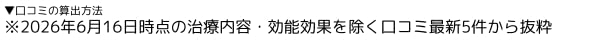口コミ算出方法