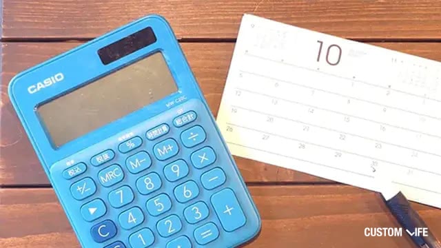 AGA治療の効果が出るまでの日数を示すカレンダー