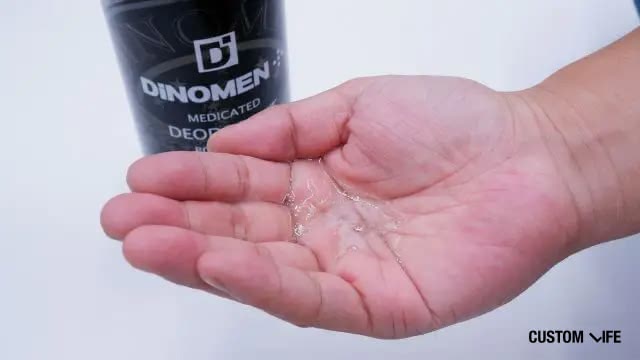 ディノメン 薬用デオドラントボディソープの中身