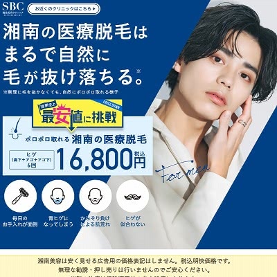 湘南美容クリニックのクーポン