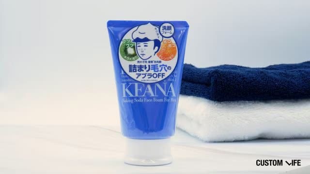 毛穴撫子　男の子用　重曹泡洗顔