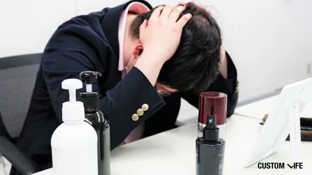 AGA治療の副作用に悩む男性