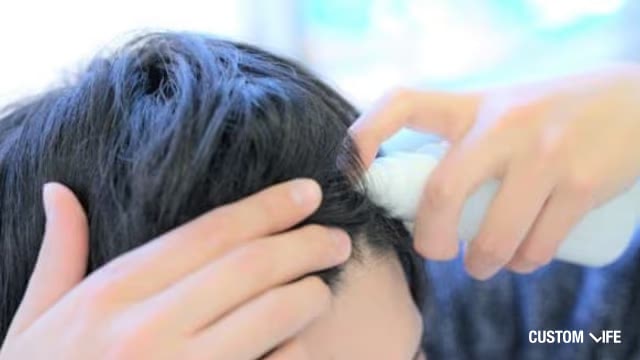 育毛剤の使い方
